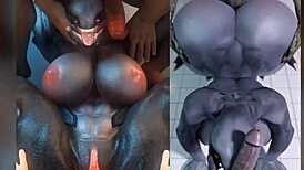 Compilação HMV alien com boquetes de cuzao e sexo com monstro