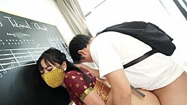 Cute Indian Teacher Gets Horny