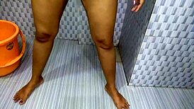 British Indian MILF Pisses in Toilet Compilation for New Year