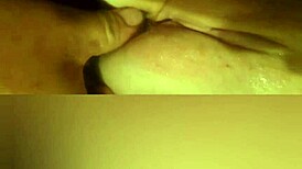 foreplay with spooning and ass masturbation