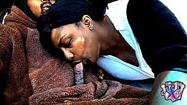 Swallowing daddy's cock in my car while in a bear suit.