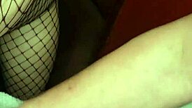 big pussy swallows huge dildo