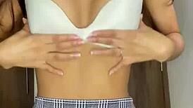 Worship this SMALL PETITE school girl's NUDE body!