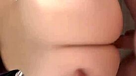 Aurica's natural bbl craves bbc anal