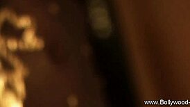 Beautiful Indian woman seduces with her dance