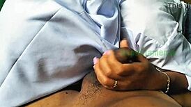 Indonesian high school girl explores oral skills in an intriguing close-up friend encounter