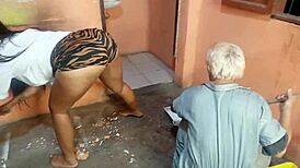 we had lesbian sex right in front of the painter, so exciting