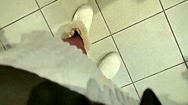 Italian Stepmother Reveals Her Ass And Hairy Pussy In The Changing Room