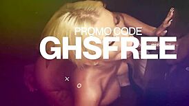 Lizzie Love tries the gloryhole for the first time