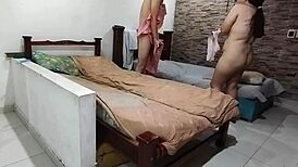 Came From Work, Found Naked Cousin Asking To Use Her Pussy And Mouth