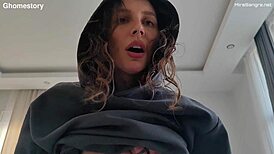 her stepfather punished her in ass for skipping classes