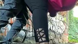 found this hidden tunnel while hiking 😏