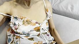 Horny Mature Rita Sucks Black Cock in POV, Ending with Cumshot