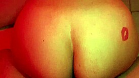 my follower bent me over in the red room for anal