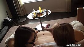 Japanese Babe Buruma Aoi Engages In Uncensored Threesome With Detailed Action