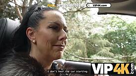 Hot Mature Brunette Texas Patti Seduces Men Publicly