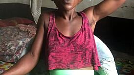 Crazy Bitch Smoking in Lord's Room While Wearing Sexy Clothes 😈