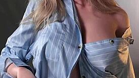 realistic uloversdoll blonde sex doll gets fucked in detailed narrative