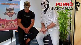 gaby deu uma surra de bucetada no spartano akillies