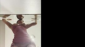 Coming home from the club and punishing my wife with brunette bodybuilder dancing husband ass sexy homemade fingering friend