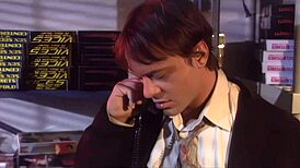 Moje velký kozy se třesou v kovbojce při jízdě na obličej