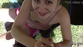 Riskoval jsem kempovací foukání s holkou od vedle