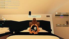 feeling emotional as she's bent over for rough sex, blowjob, doggystyle, deepthroat with monster cock.