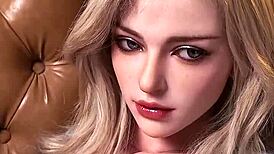 realistic uloversdoll blonde sex doll gets fucked in detailed narrative