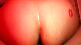 my follower bent me over in the red room for anal