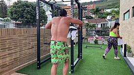 My Neighbor John Smith Licks My Big Ass And Fucks Me Doggy In His Apartment