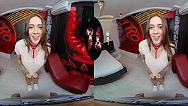 pretty latina in sexy lingerie for pov sex