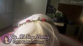 the southern belle bj queen - big n sexy britney plays cupid - sexy cosplay blowjob deepthroat facefuck and facial - 3-minute video - highlights