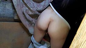 Spying On Stepsister Masturbating In Barn