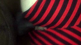 bbw reverse cowgirl on big black cock