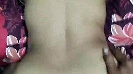 indonesian vegetable seller fucked and asked to cum inside