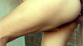 fucking young 18+ girl's ass at her husband's house