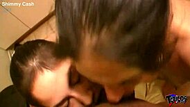 18yo teen 18+ native american girlfriends tag team blowjob big black cock for fun. Hairless and group pov