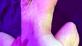 Late night creampie in my bent over ass