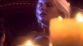 hannah harper bent over, licked and fingered anally in bed