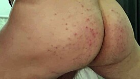 Horny Guy Rips Jeans Jerks Fast On Huge Cock