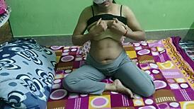 Shikha uses vibrator for wet pussy satisfaction