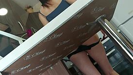 My Flower Fits Perfectly Into My Hairy Pussy