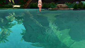 Gangbang with double penetration and breeding slut