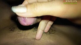 indonesian handjob close-up with masturbation fingering 😏