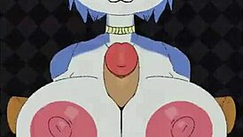 Krystal And Fox Mccloud Engage In Intense Titty Fuck With Monster Cock!