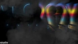 Nina Costa, the sexy Latina, gets her first anal scene with two big black cocks pounding her tight ass deep.