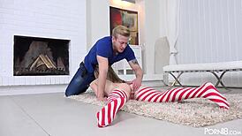 Sex Doll Ass Fucked With Petite Blonde