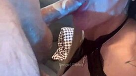 latina lets bald guy fuck her ass 😍