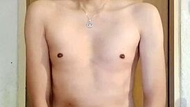 Chacal Caliente Masturbating With His Big Cock