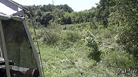 i risked a camping blowjob with the girl next door